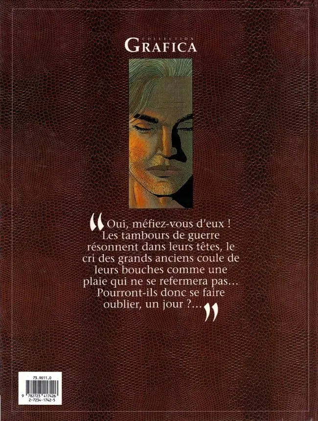 Verso de l'album Santiag Tome 3 Rouge... comme l'éternité