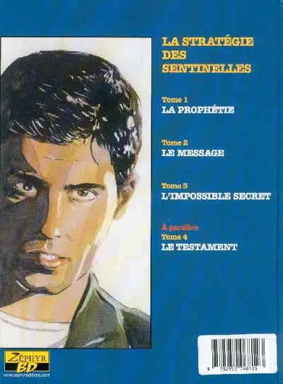 Verso de l'album La Stratégie des sentinelles Tome 3 L'impossible secret