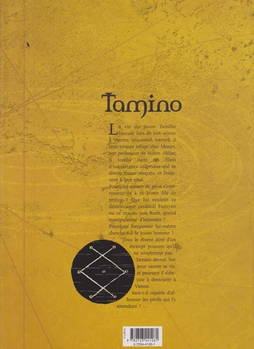 Verso de l'album Tamino Tome 1 La sublime lumière