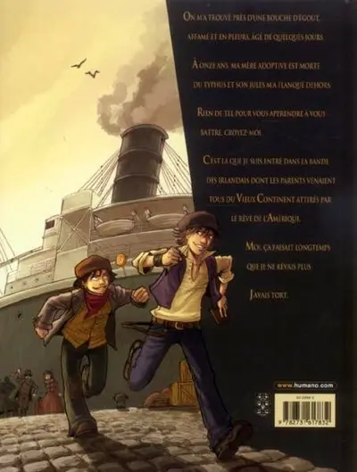 Verso de l'album Tir Nan Og Tome 1 L'exode