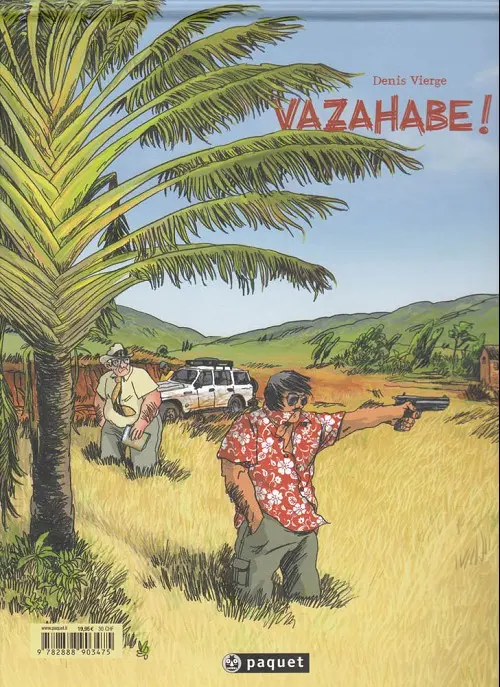 Verso de l'album Vazahabe !