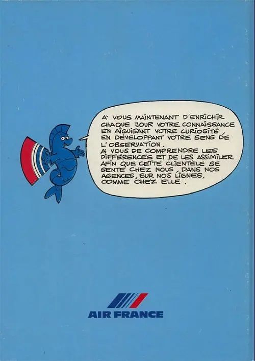 Verso de l'album Le Voyage de Monsieur Gulliver