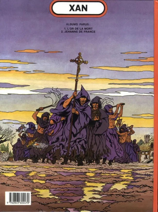 Verso de l'album Xan Tome 2 Jehanne de France