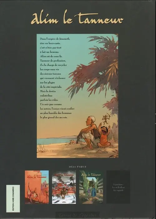Verso de l'album Alim le tanneur Tome 3 La terre du prophète pâle