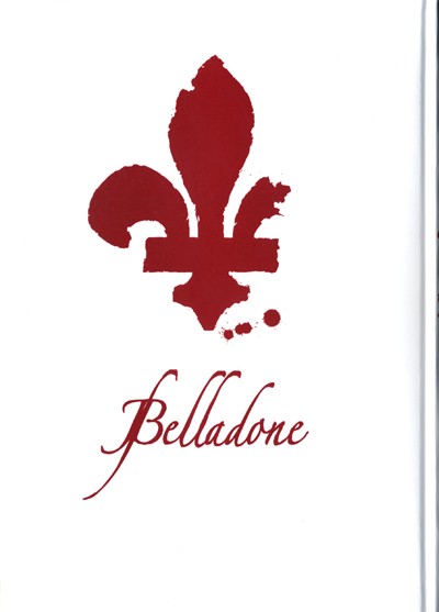 Verso de l'album Belladone Tome 3 Louis
