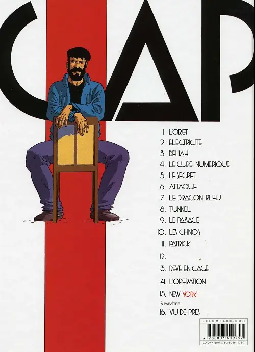Verso de l'album Capricorne Tome 9 Le passage
