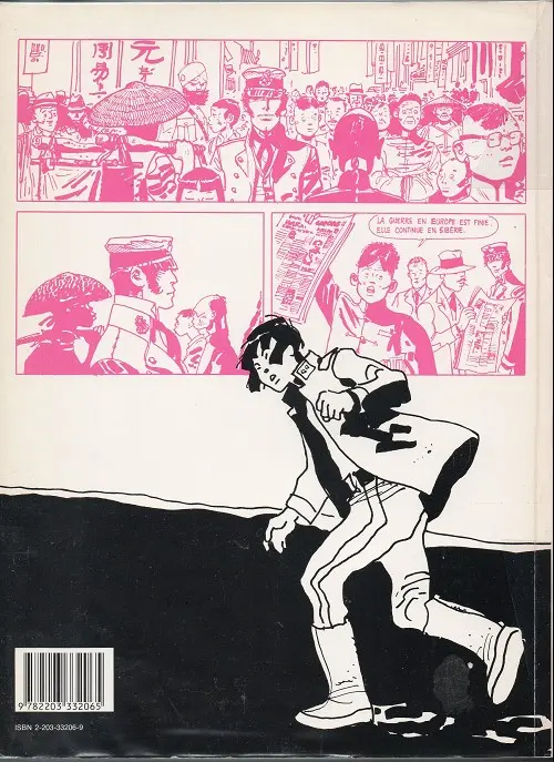 Verso de l'album Corto Maltese Tome 4 Corto Maltese en Sibérie
