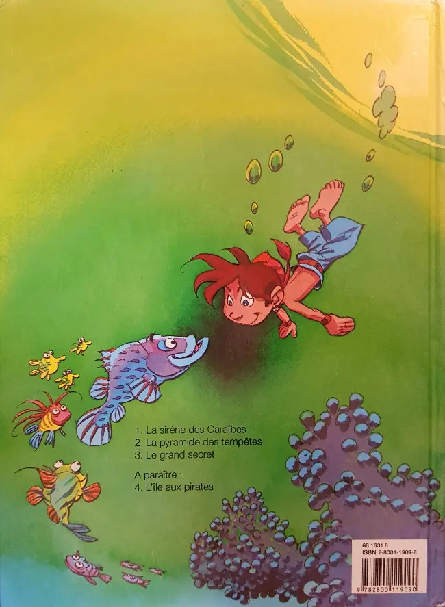 Verso de l'album Donito Tome 2 La pyramide des tempêtes