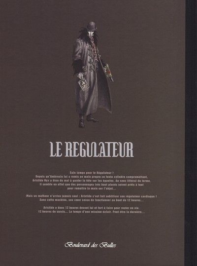 Verso de l'album Le Régulateur Tome 2 Hestia