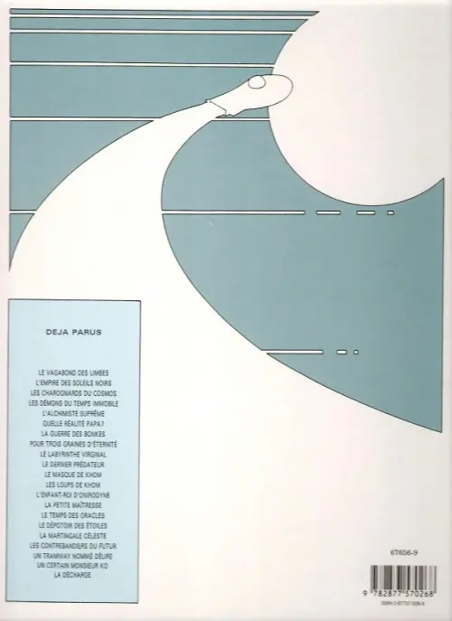 Verso de l'album Le Vagabond des Limbes Tome 4 Les démons du temps immobile
