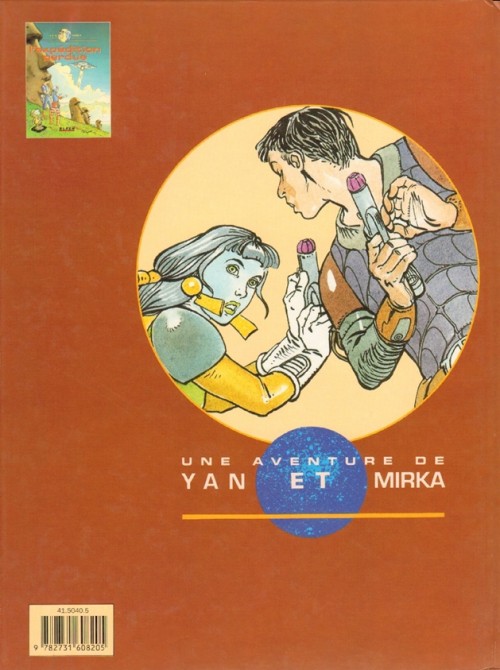Verso de l'album Les aventures de Yan et Mirka L'expédition perdue