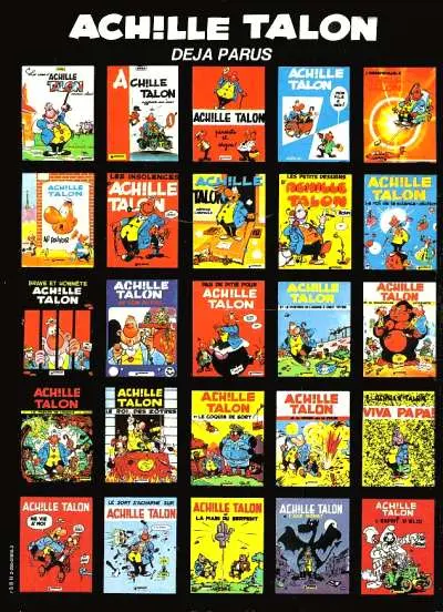 Verso de l'album Achille Talon Tome 27 Ne rêvons pas !