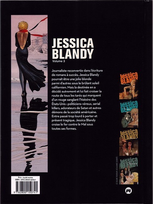 Verso de l'album Jessica Blandy Intégrale Volume 3