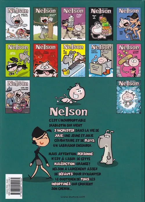 Verso de l'album Nelson Tome 12 Forcément coupable