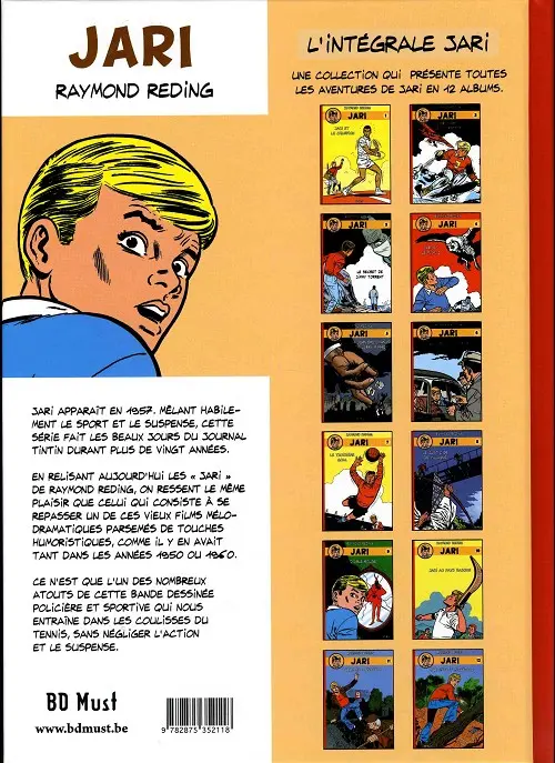 Verso de l'album Jari Tome 11 Jari mène l'enquête 1