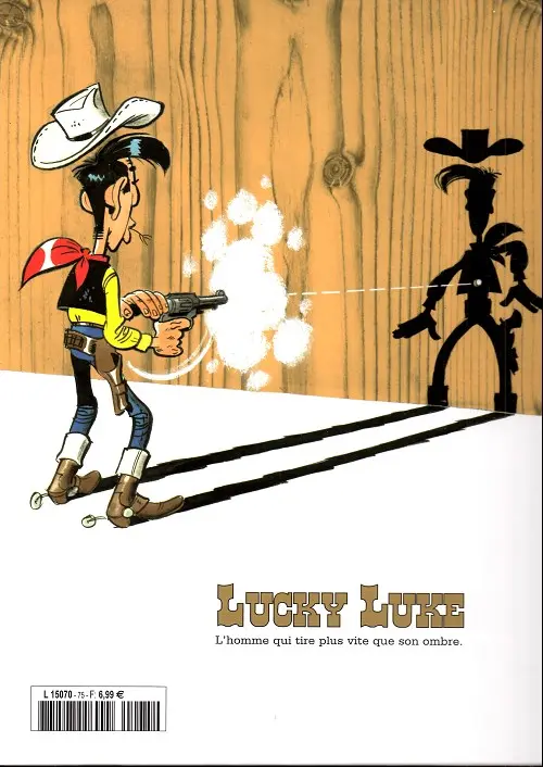 Verso de l'album Lucky Luke La collection Tome 75 Oklahoma Jim