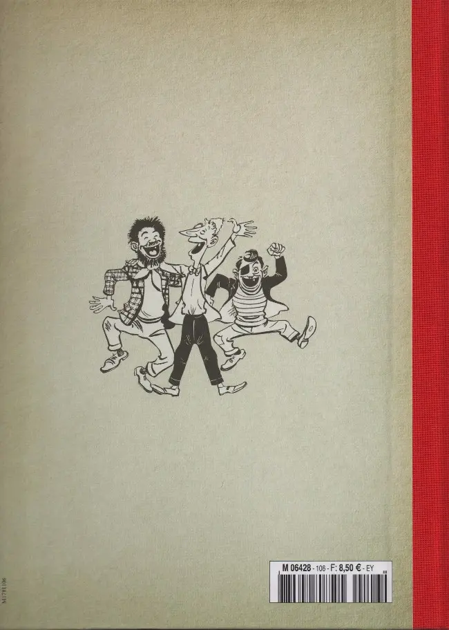 Verso de l'album Les Pieds Nickelés - La collection Tome 107 Les Pieds Nickelés chez Zigomar II