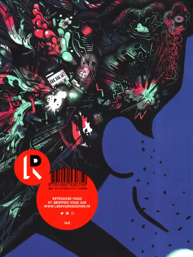 Verso de l'album La Revue dessinée #23