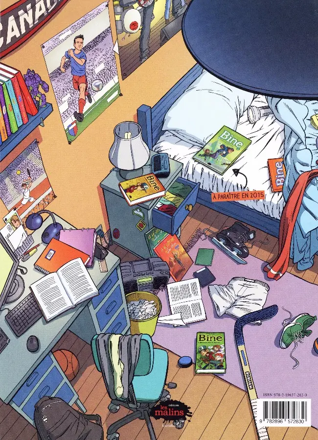 Verso de l'album Bine Tome 1 L'affaire est pet shop