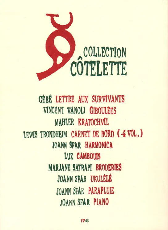 Verso de l'album Carnet de bord Tome 4 2002-2003