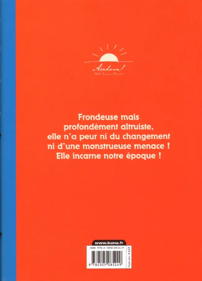 Verso de l'album Asadora ! 1