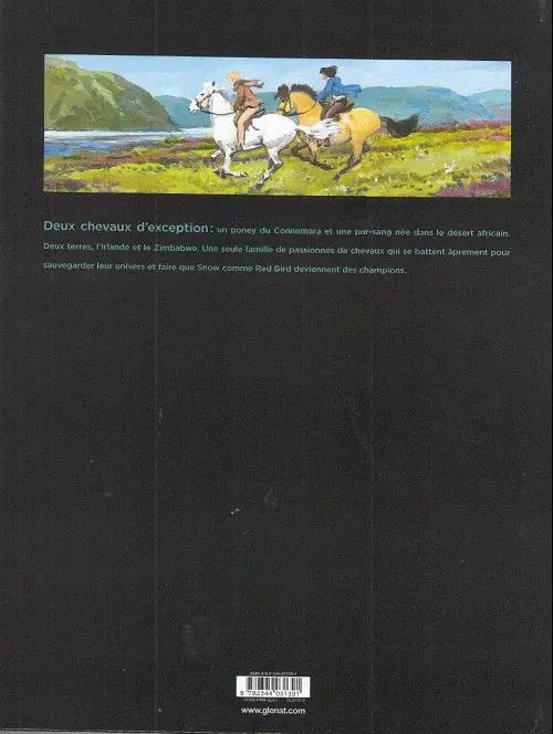 Verso de l'album Pur-sang Tome 2 Snow
