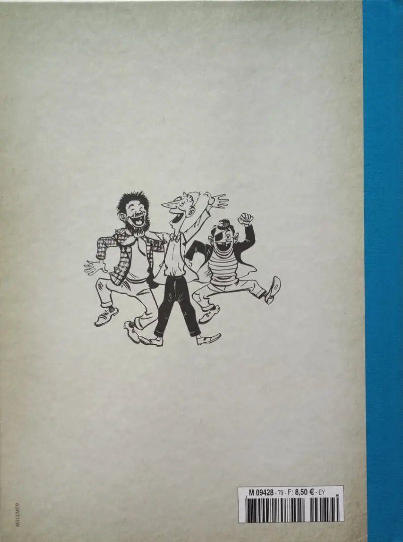 Verso de l'album Les Pieds Nickelés - La collection Tome 79 Les Pieds Nickelés chercheurs d'or