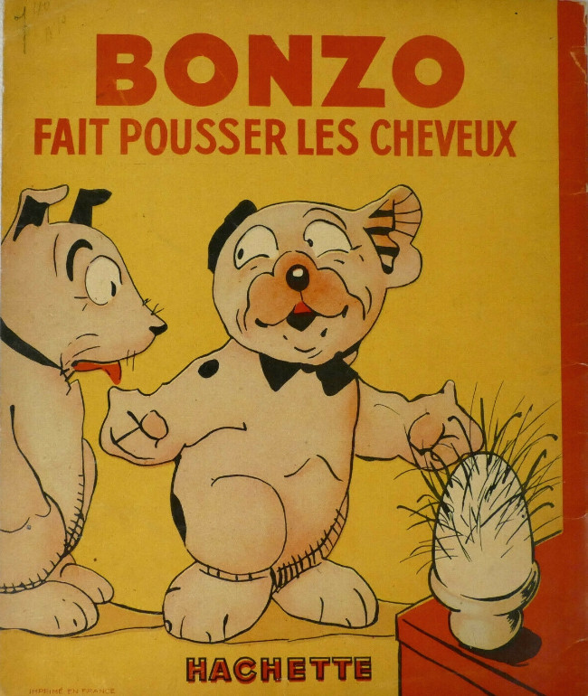 Verso de l'album Bonzo Tome 8 Bonzo fait pousser les cheuveux