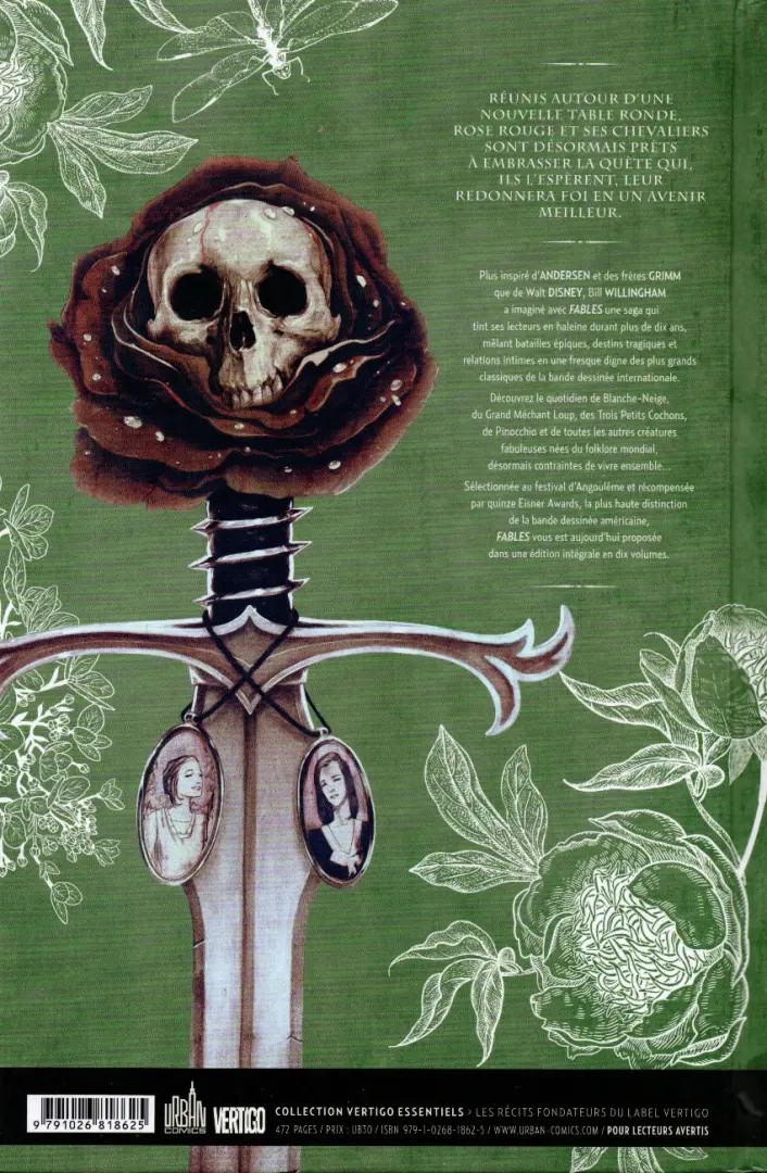 Verso de l'album Fables Volume 9