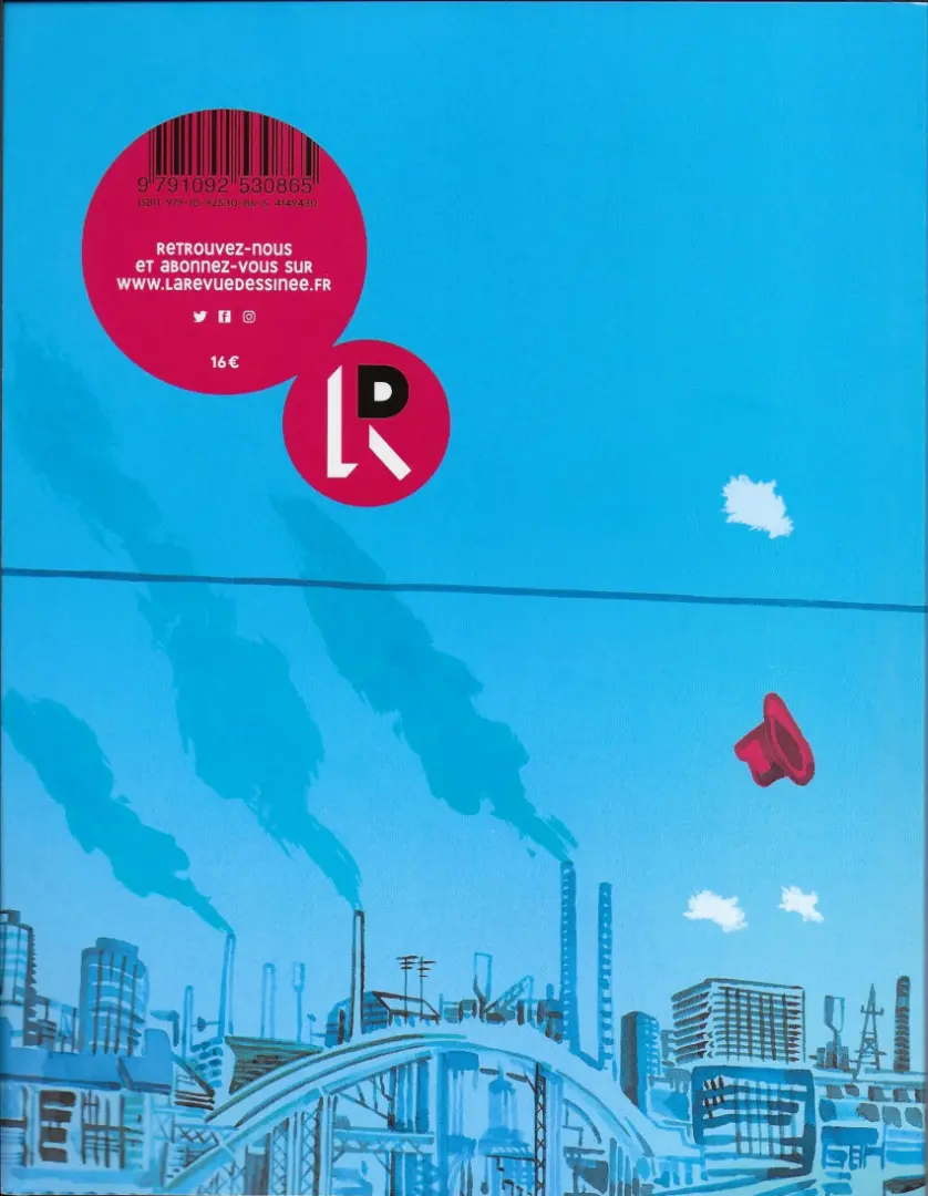 Verso de l'album La Revue dessinée #28