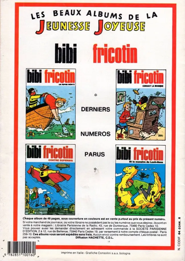 Verso de l'album Les Pieds Nickelés Tome 32 Les Pieds Nickelés détectives privés