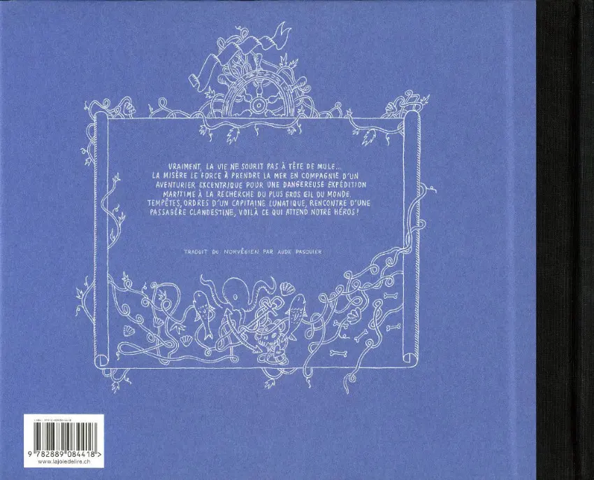 Verso de l'album Tête de mule 2 Mulysse, tête de mule prend la mer