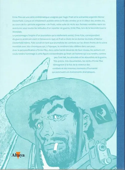 Verso de l'album Tout Pratt Tome 38 Ernie Pike 5