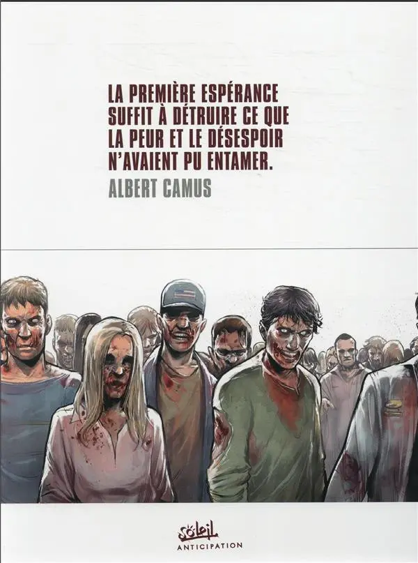 Verso de l'album Zombies Néchronologies L'intégrale