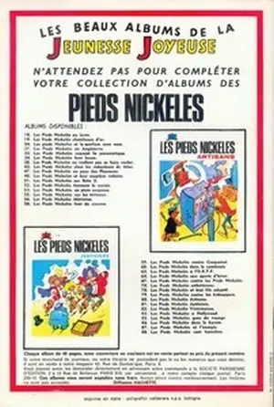 Verso de l'album Bibi Fricotin 2e Série - Societé Parisienne d'Edition Tome 44 Bibi Fricotin et la statuette ensorcelée