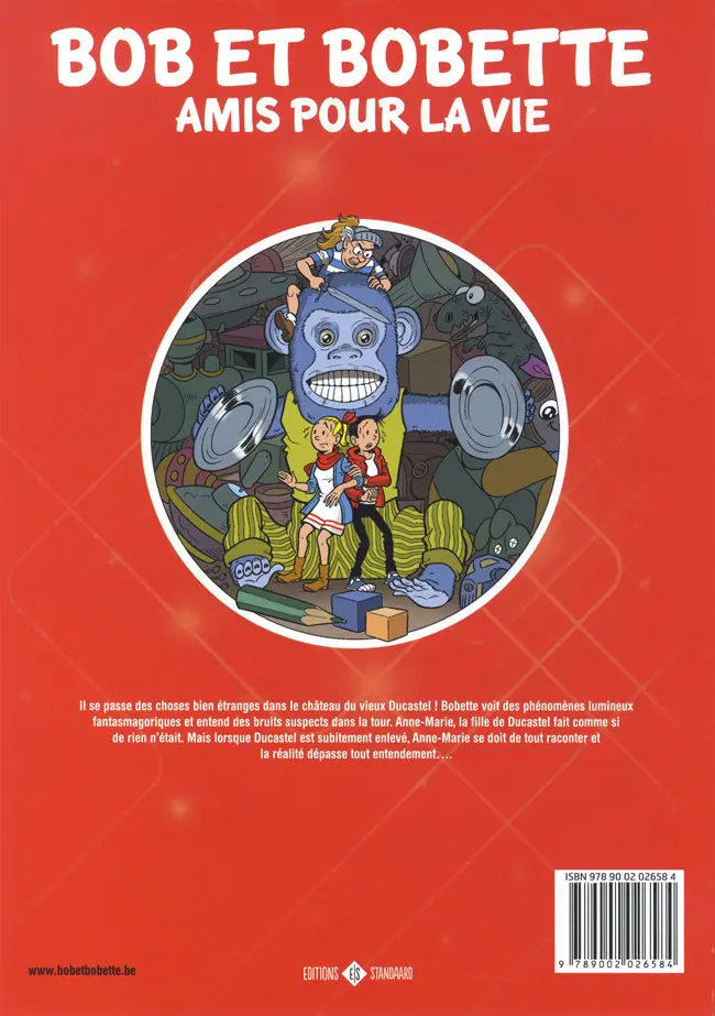 Verso de l'album Bob et Bobette Tome 354 Le Ducastel coi