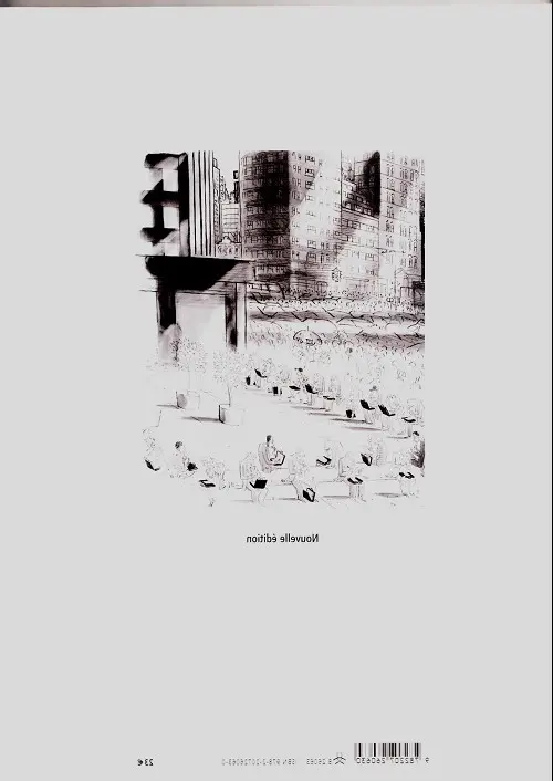 Verso de l'album Par avion