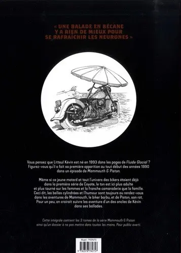 Verso de l'album Mammouth & Piston
