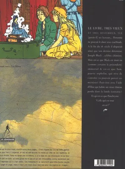 Verso de l'album Les Chroniques de Panchrysia Tome 1 L'envol