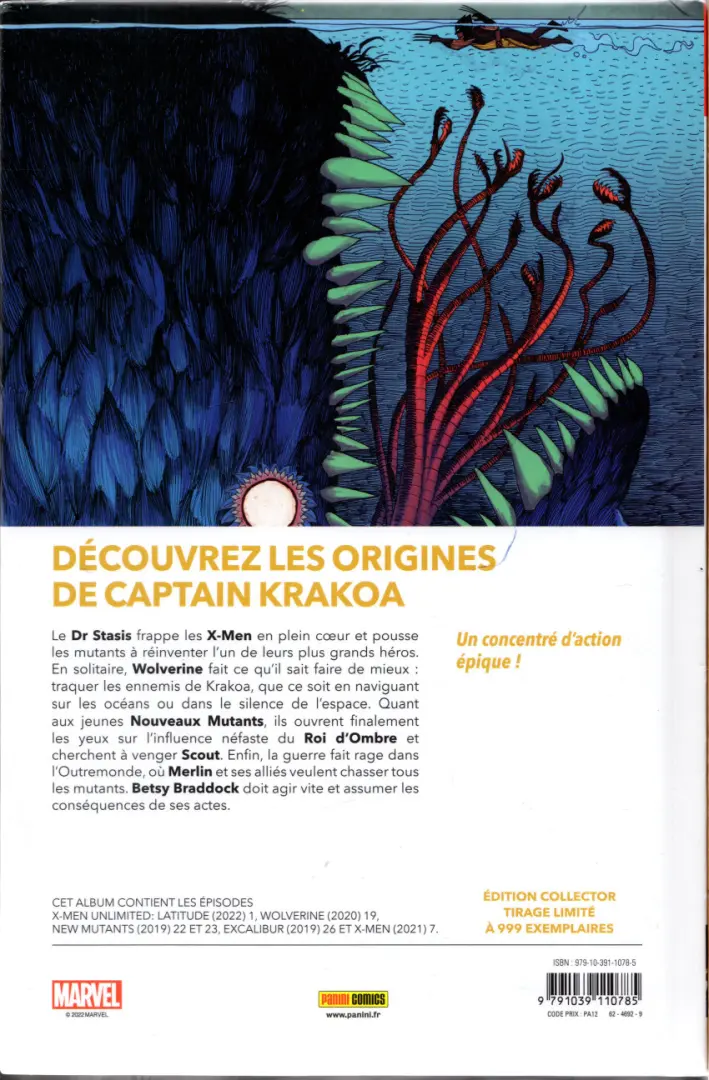 Verso de l'album Reign of X Volume 21