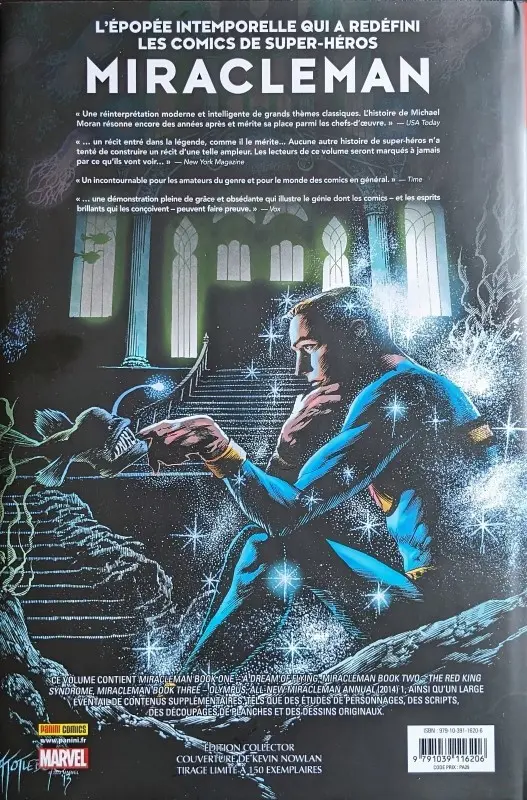 Verso de l'album Miracleman