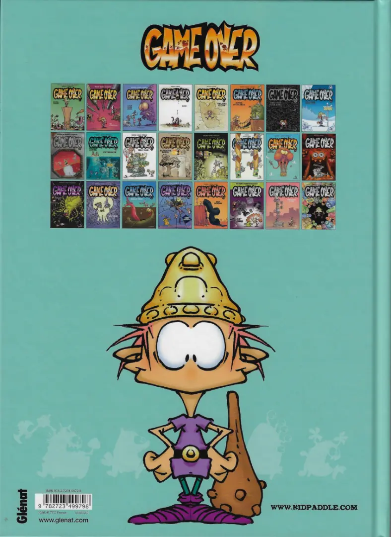 Verso de l'album Game over Tome 15 Very bad trip