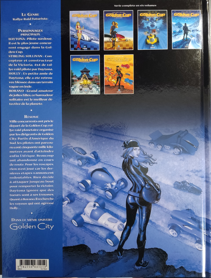 Verso de l'album Golden Cup Tome 6 Le truck infernal