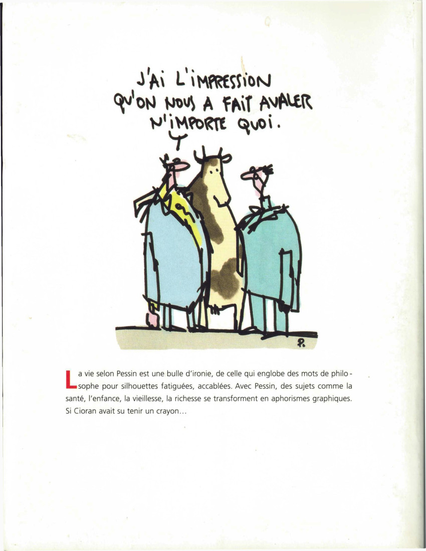 Verso de l'album La vraie vie