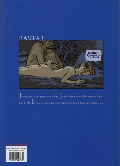 Verso de l'album Dans les villages Tome 7 La déroute des synapses