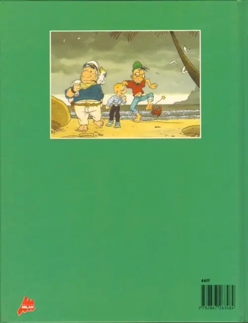 Verso de l'album La Déesse aux yeux de jade / Ed et Benjamin La Déesse aux yeux de jade