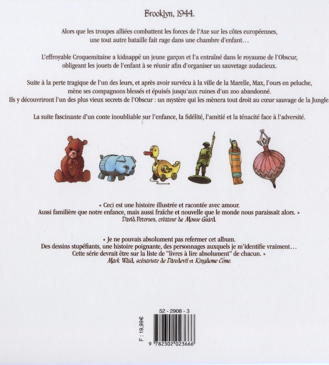 Verso de l'album L'Étoffe des légendes Tome 2 La jungle