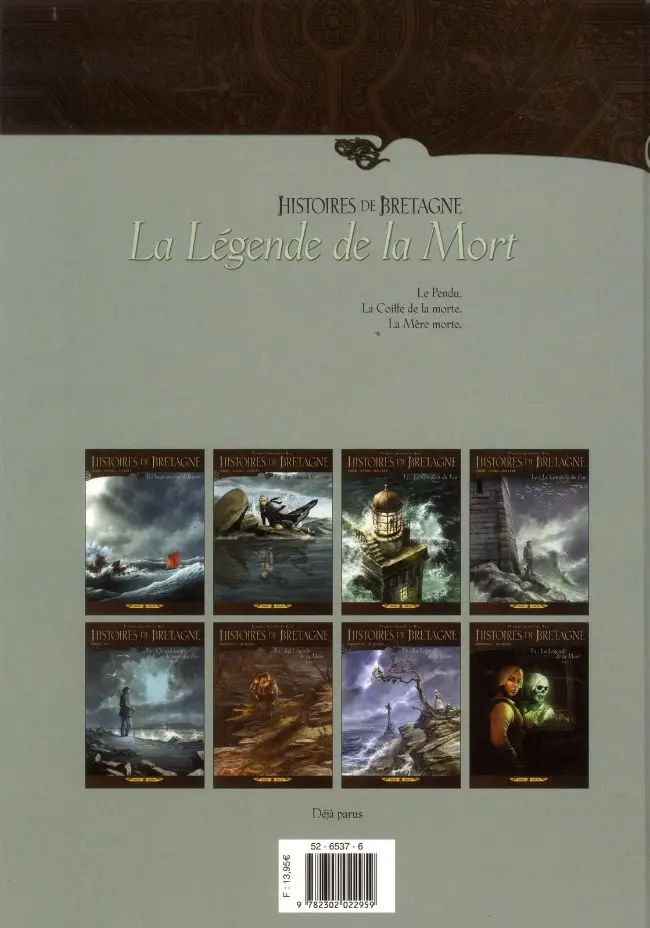 Verso de l'album Histoires de Bretagne Tome 7 La légende de la mort - Partie 2