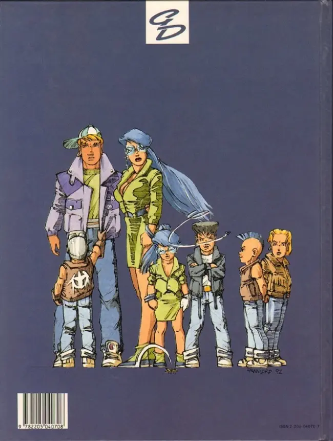 Verso de l'album Jeepster Tome 1 Rêves de fantôme