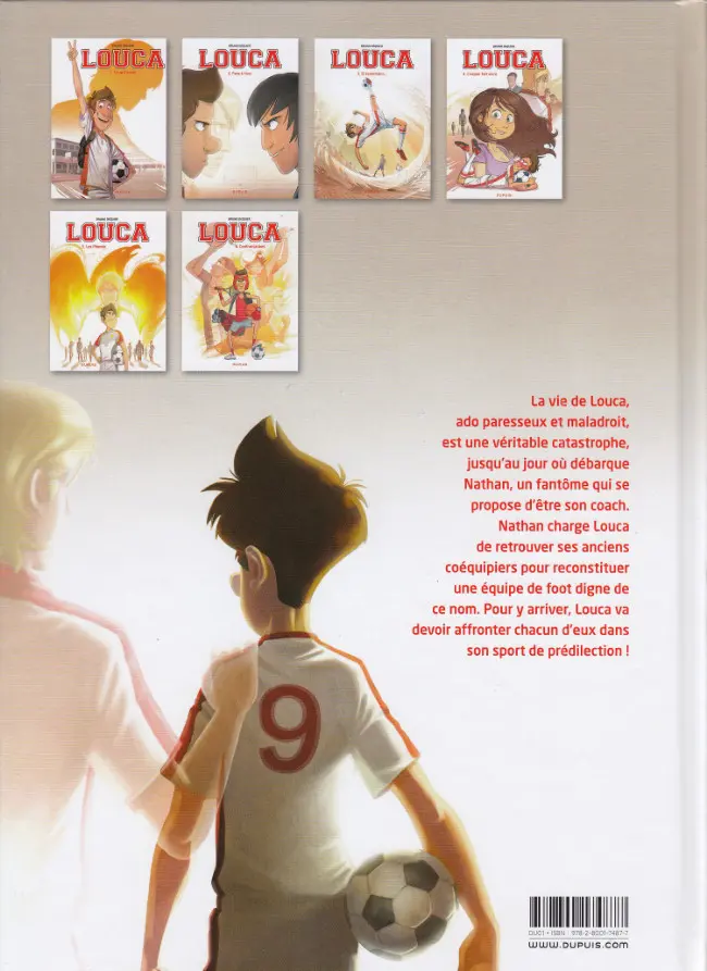 Verso de l'album Louca Tome 6 Confrontations